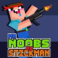 play Sr. Noobs vs. Stickman