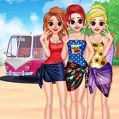 play Vacaciones de verano con las mejores amigas