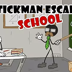 play Escape de la escuela del Stickman